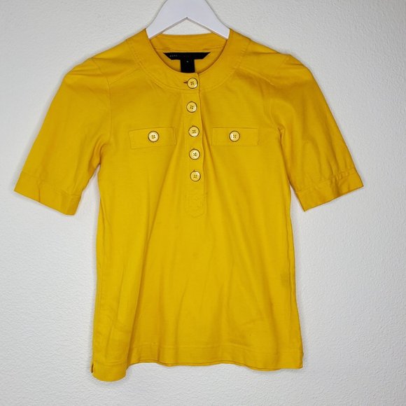Marc By Marc Jacobs Tops - Marc by Marc Jacobs Yellow 3/4 Sleeve Top